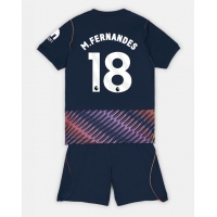 Camiseta Tottenham Hotspur Mateus Fernandes #18 Segunda Equipación Replica 2026-27 para niños mangas cortas (+ Pantalones cortos)